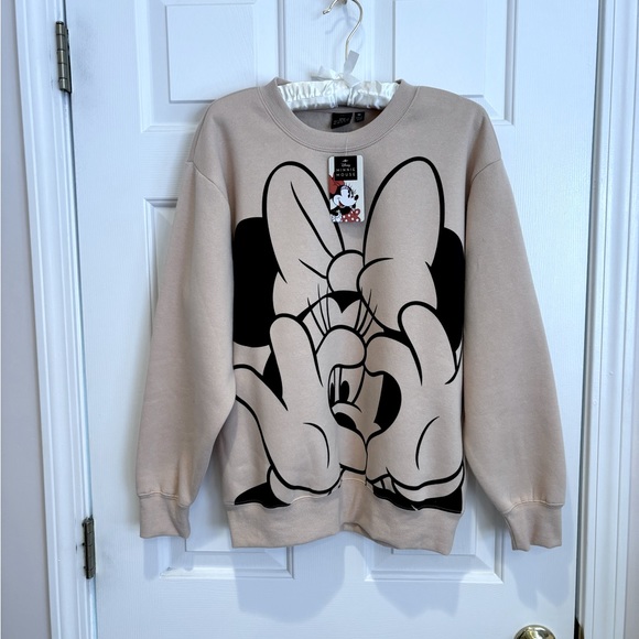 Disney Tops - DISNEY MINNIE MOUSE light weight sweatshirt